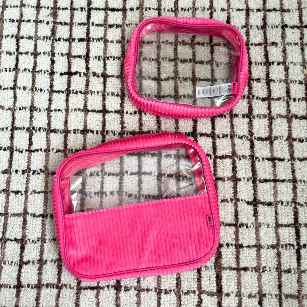 Beach Riot Pink Organizer Pouch
